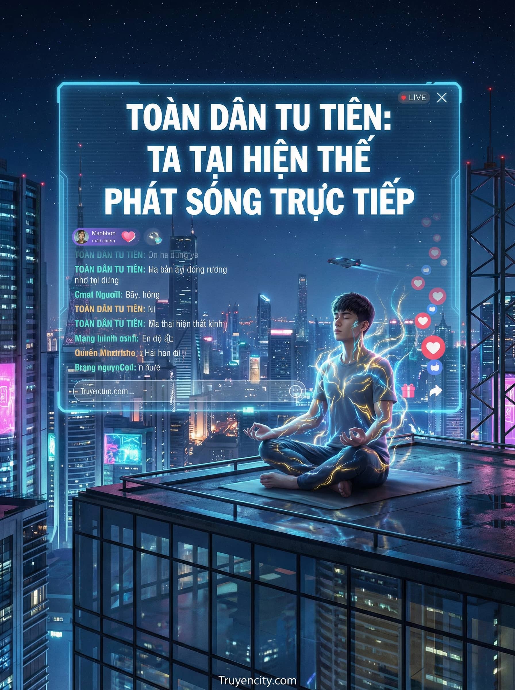 Toàn Dân Tu Tiên: Ta Tại Hiện Thế Phát Sóng Trực Tiếp