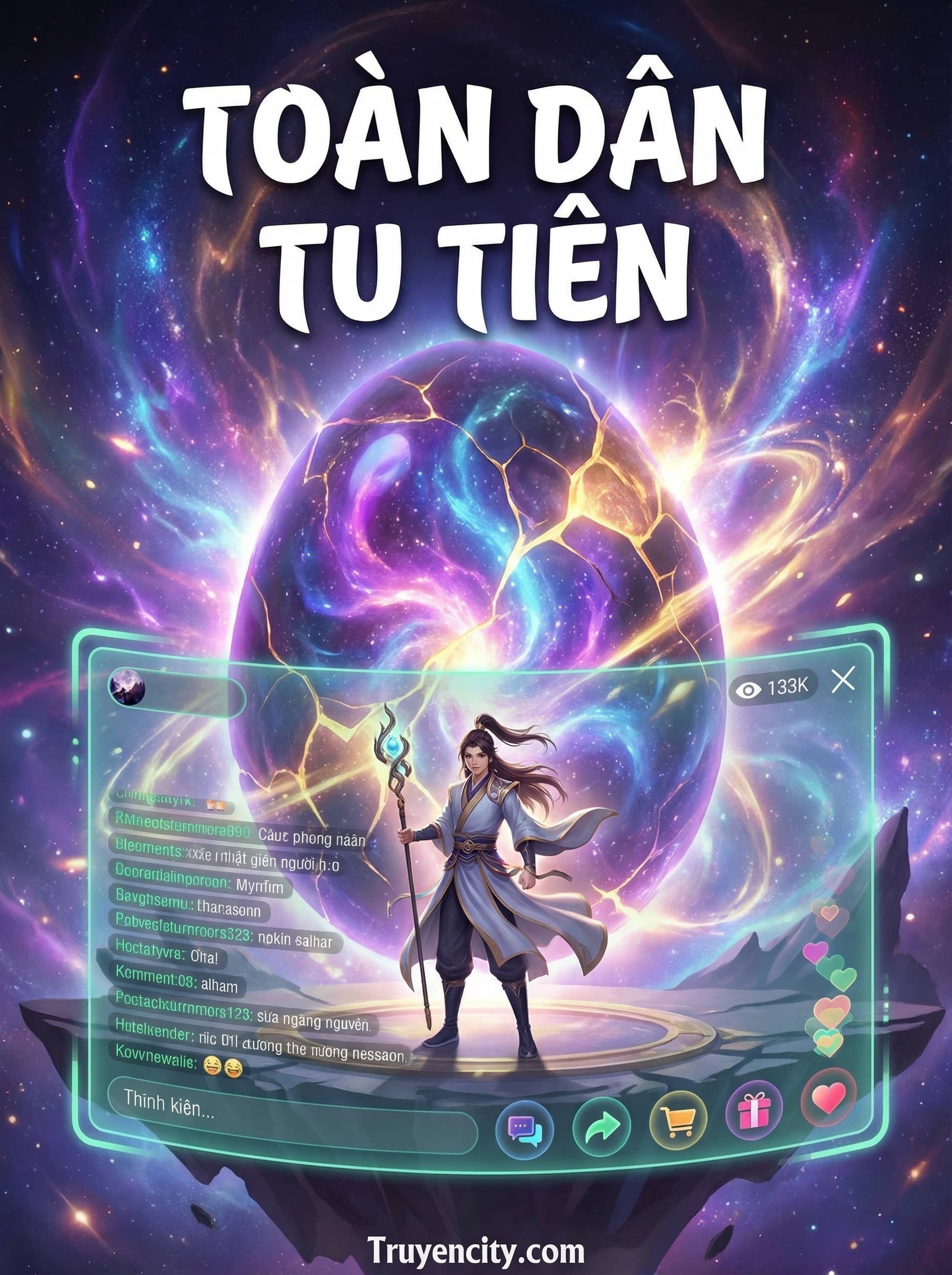 Toàn Dân Tu Tiên: Ta Livestream Ấp Trứng Thần Thú