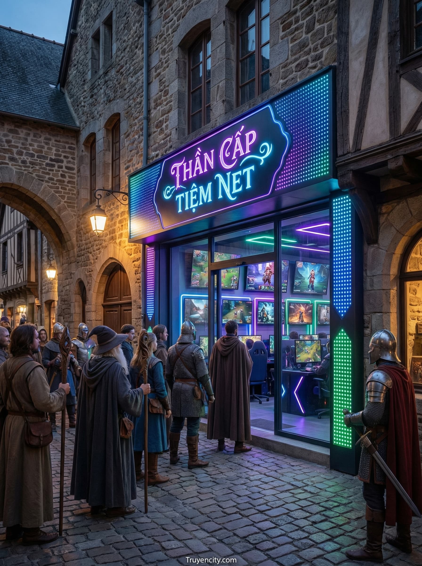 Thần Cấp Tiệm Net: Khai Cục Nghịch Thiên