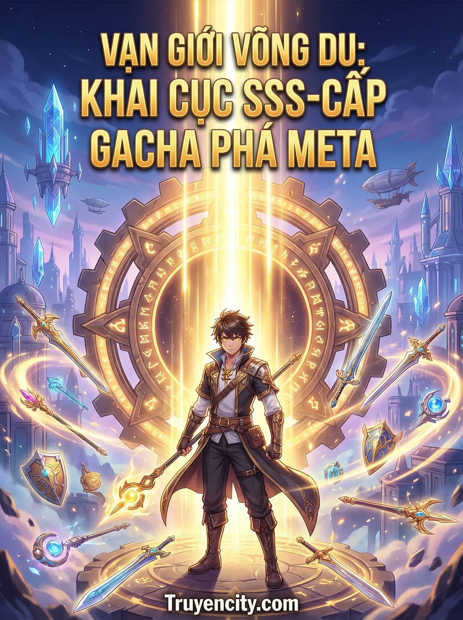 Vạn Giới Võng Du: Khai Cục SSS-Cấp Gacha Phá Meta