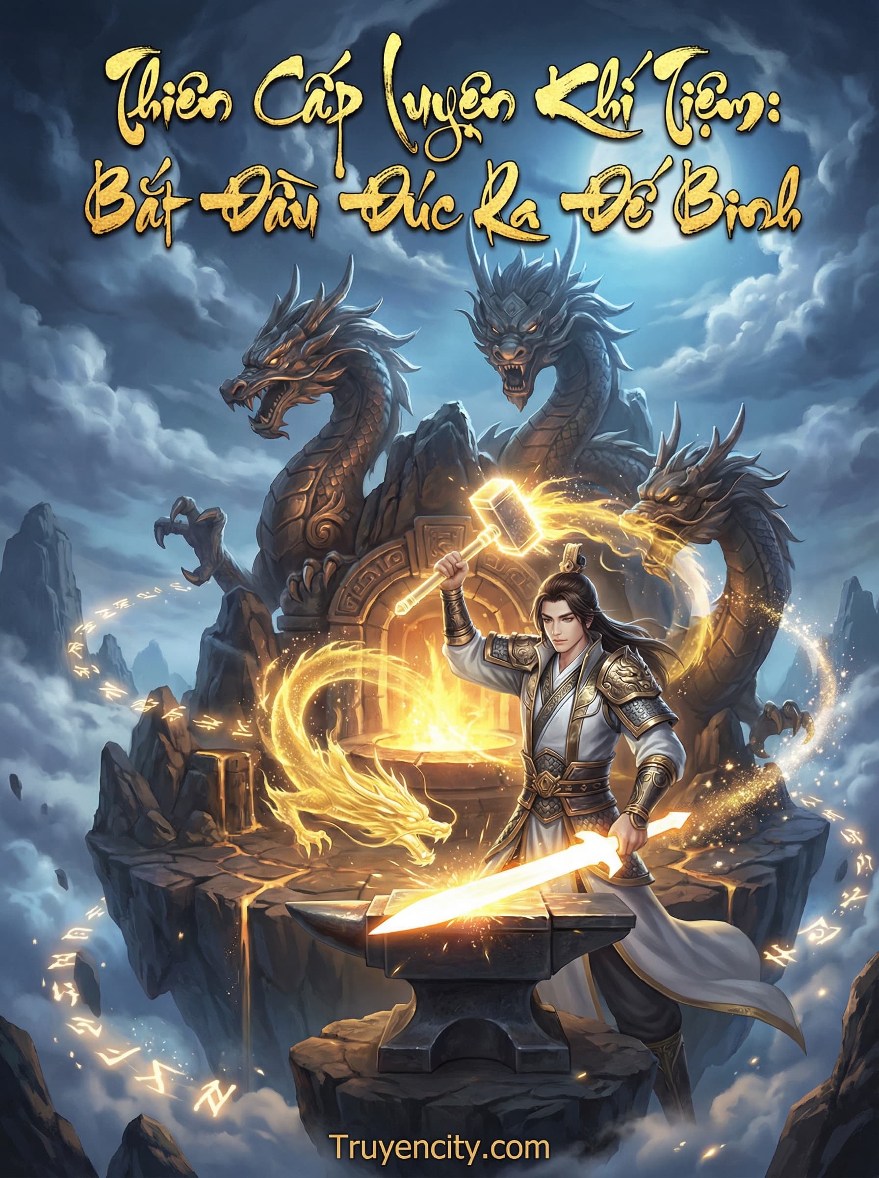 Thiên Cấp Luyện Khí Tiệm: Bắt Đầu Đúc Ra Đế Binh