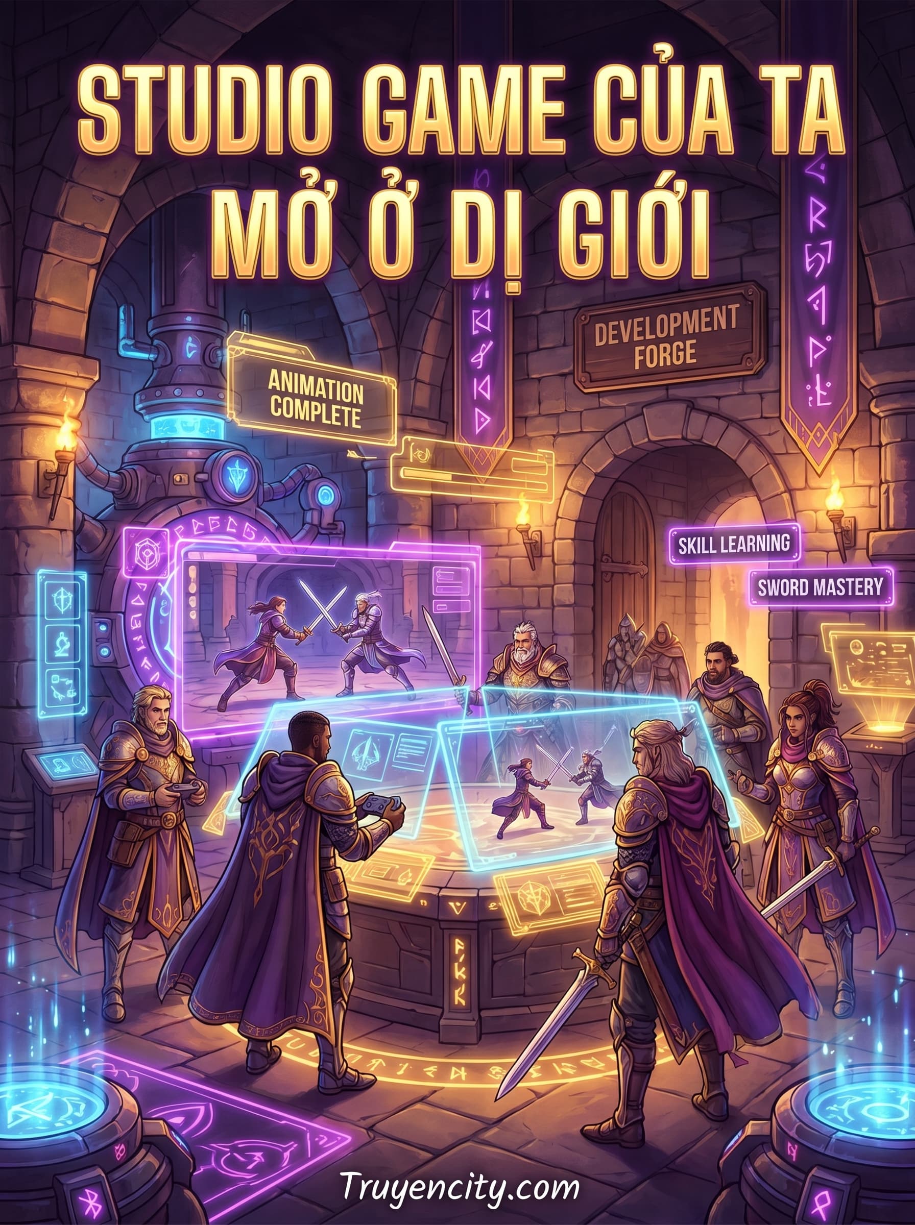 Studio Game Của Ta Mở Ở Dị Giới: Chơi Game Là Học Võ