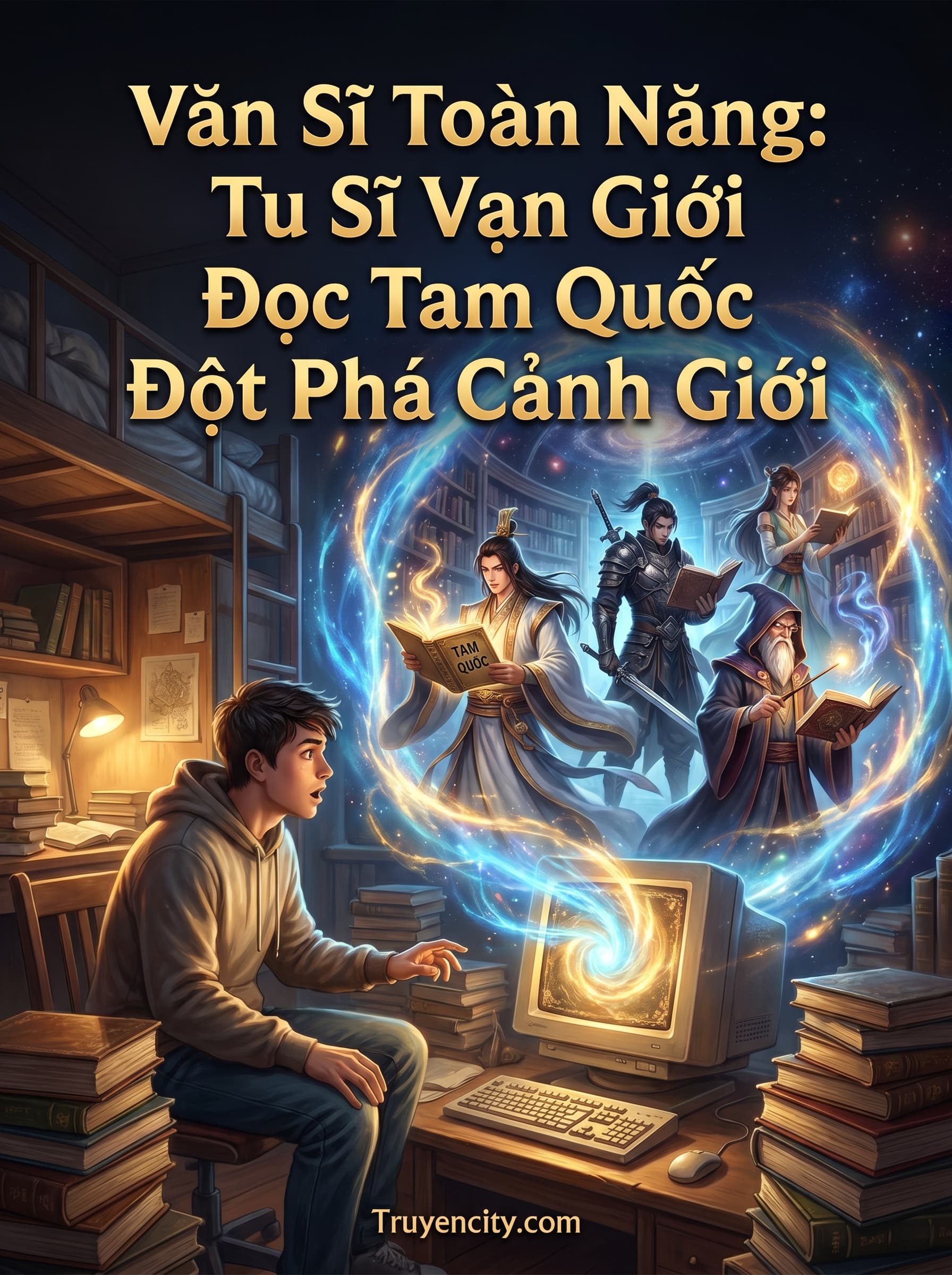 Văn Sĩ Toàn Năng: Tu Sĩ Vạn Giới Đọc Tam Quốc Đột Phá Cảnh Giới