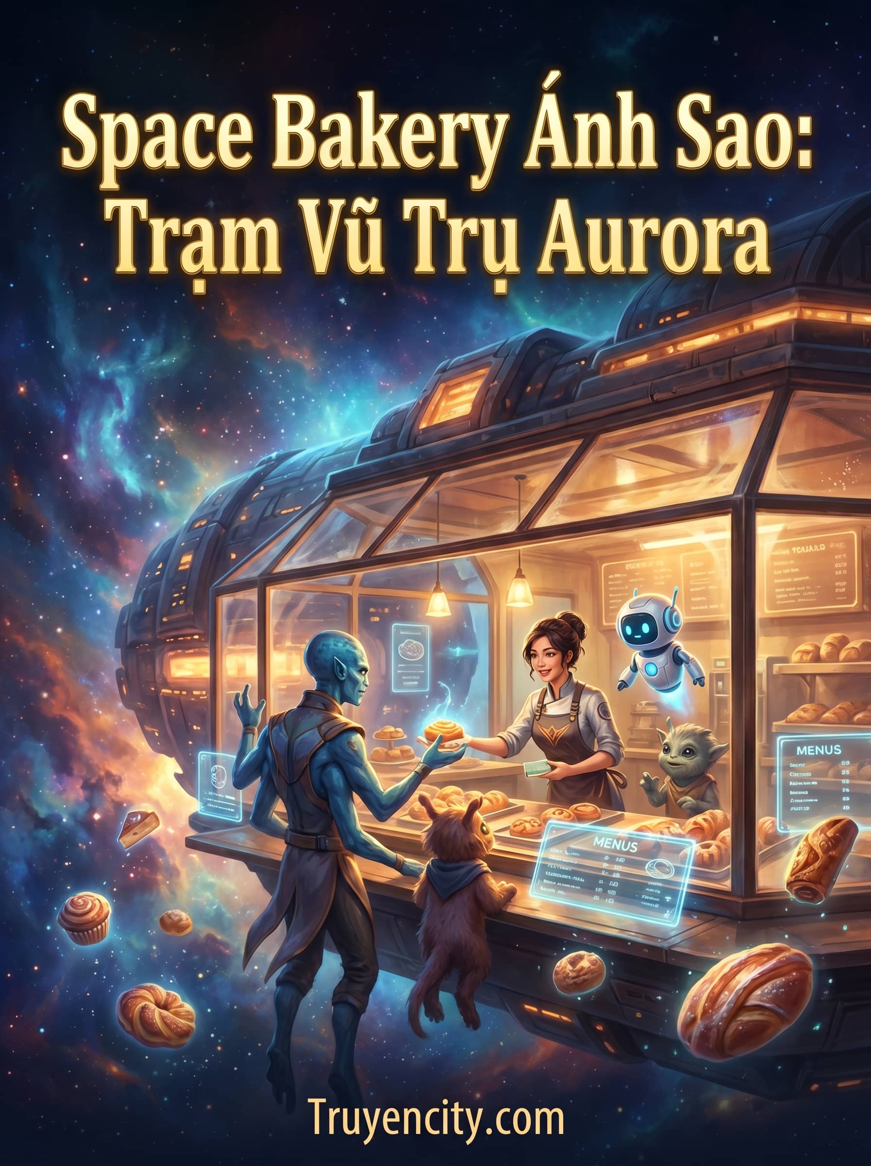 Tiệm Bánh Ánh Sao: Lò Nướng Của Tôi Trên Trạm Vũ Trụ