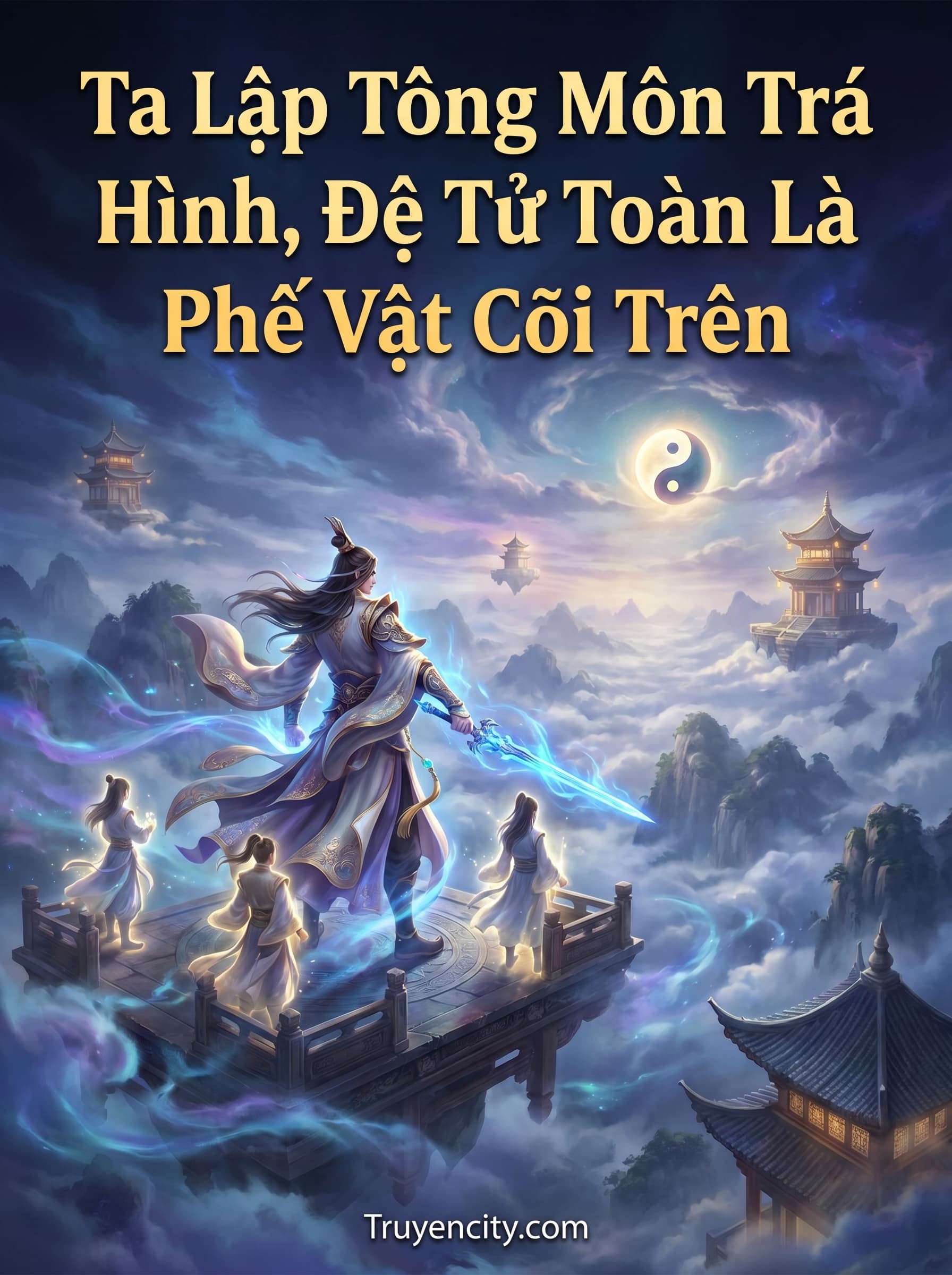 Ta Lập Tông Môn Trá Hình, Đệ Tử Toàn Là Phế Vật Cõi Trên