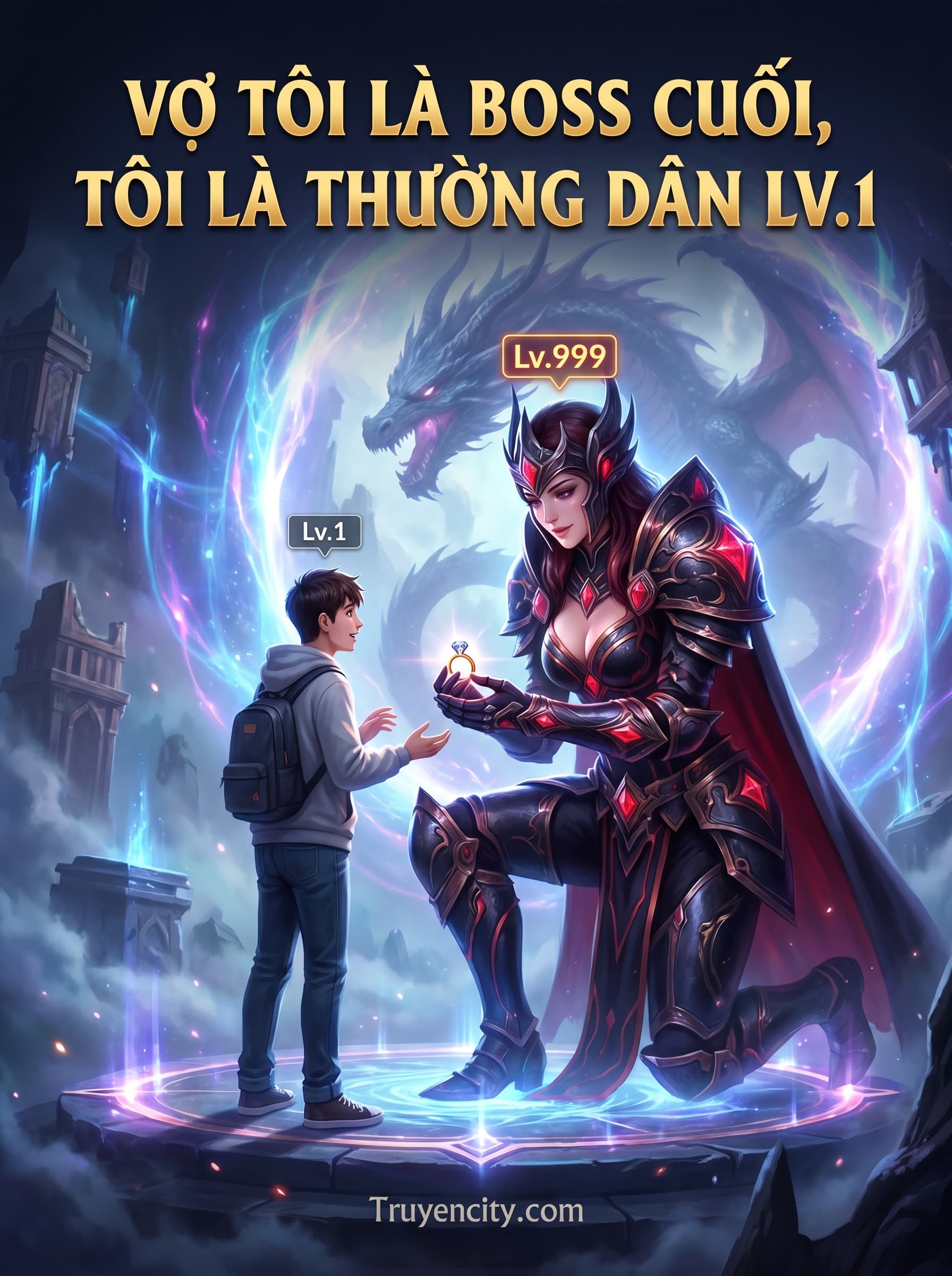 Vợ Tôi Là Boss Cuối, Tôi Là Thường Dân Lv.1