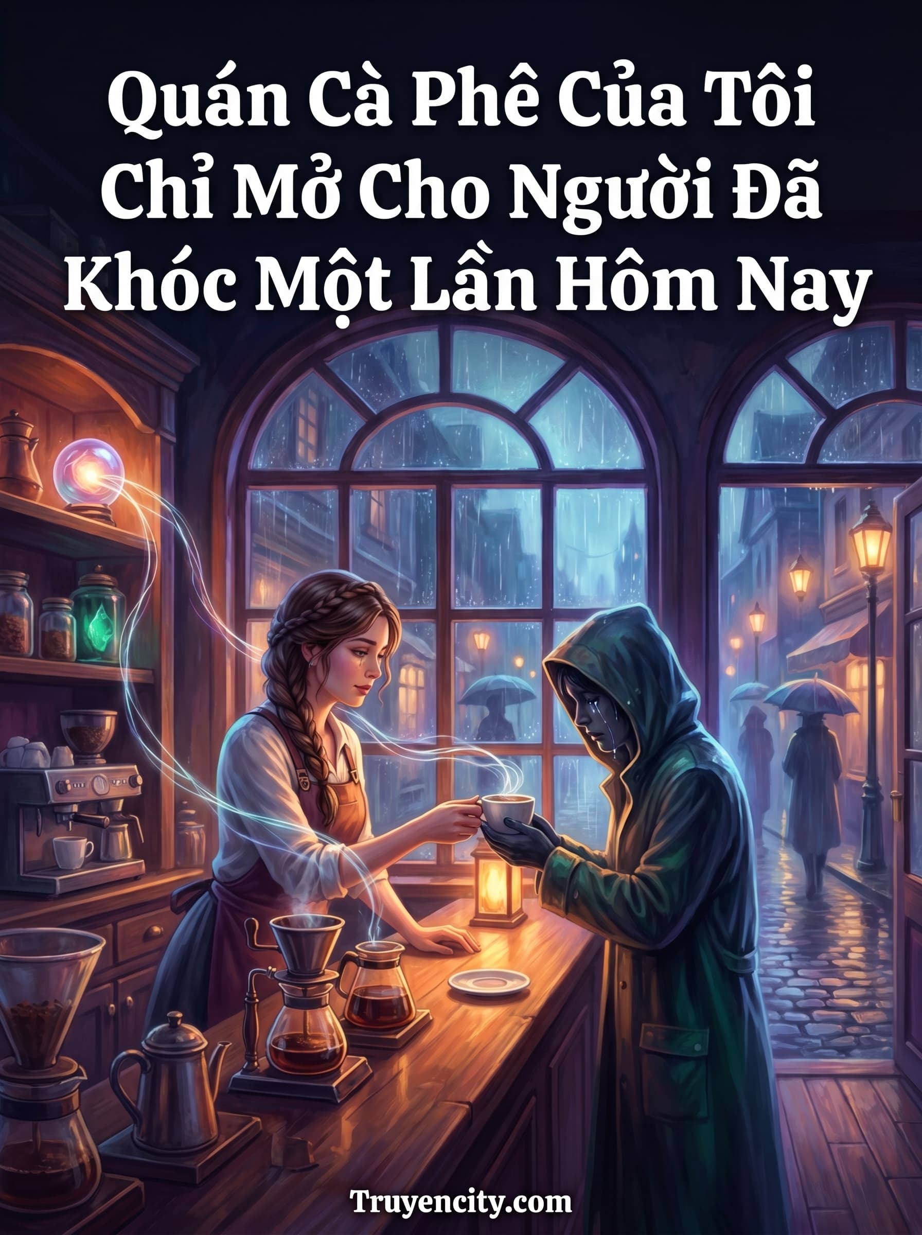 Quán Cà Phê Của Tôi Chỉ Mở Cho Người Đã Khóc Một Lần Hôm Nay