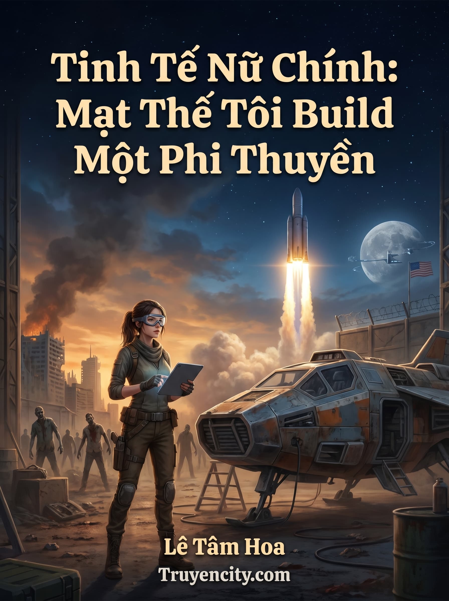 Tinh Tế Nữ Chính: Mạt Thế Tôi Build Một Phi Thuyền